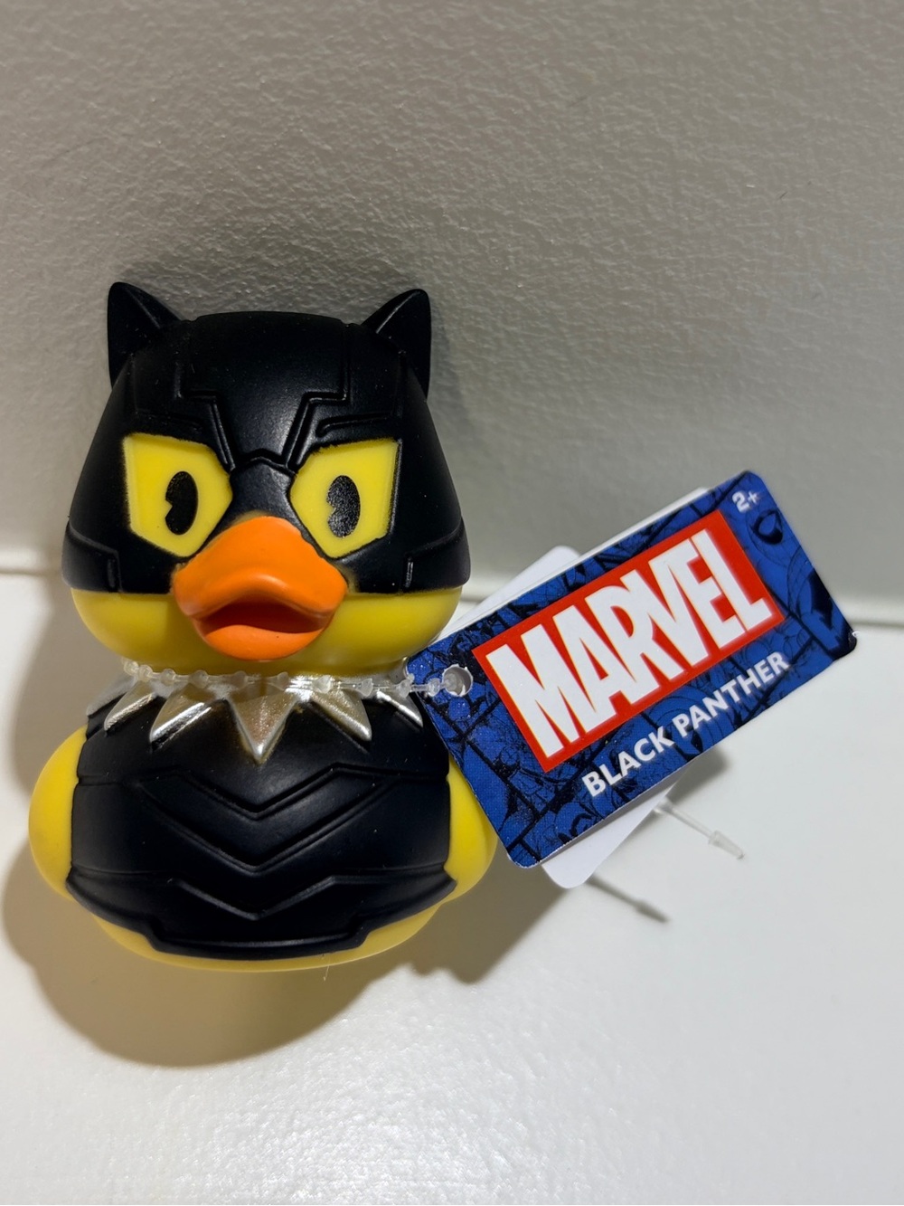 Marvel Duckalooz Black Panther Rubber Duck NWT